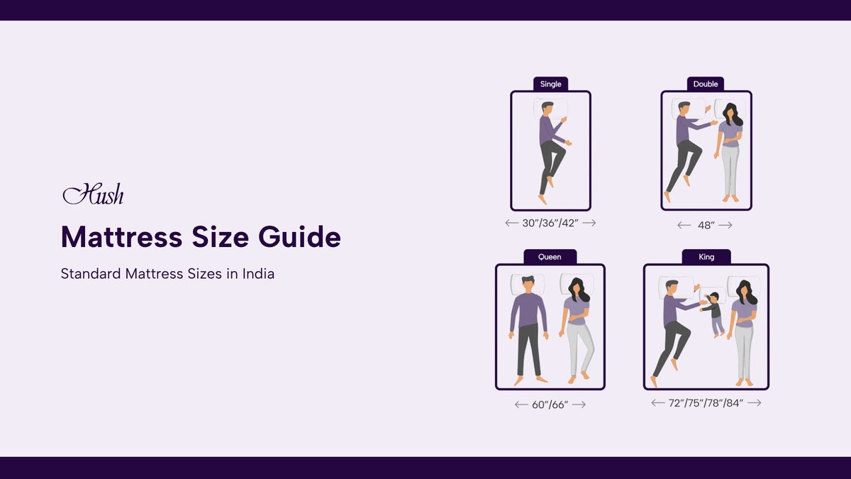 Mattress Size Guide: Standard Mattress Sizes in India