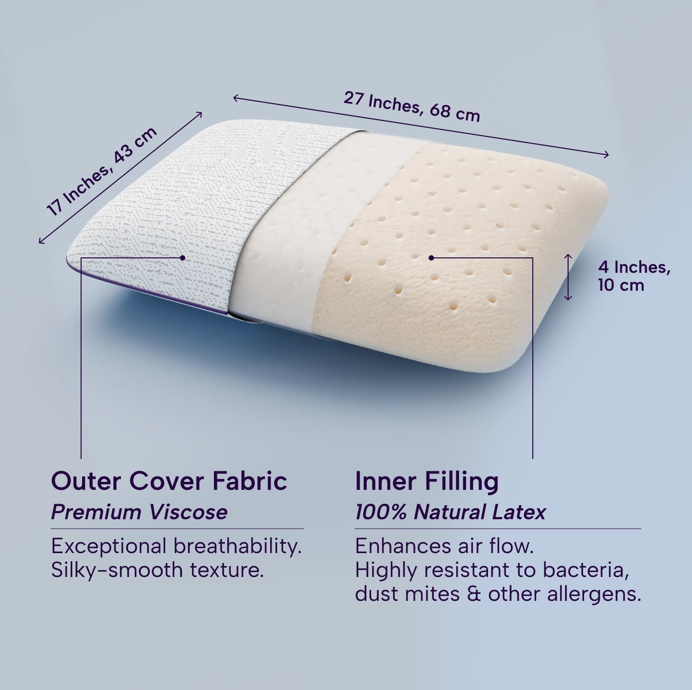 The Natural Latex Pillow