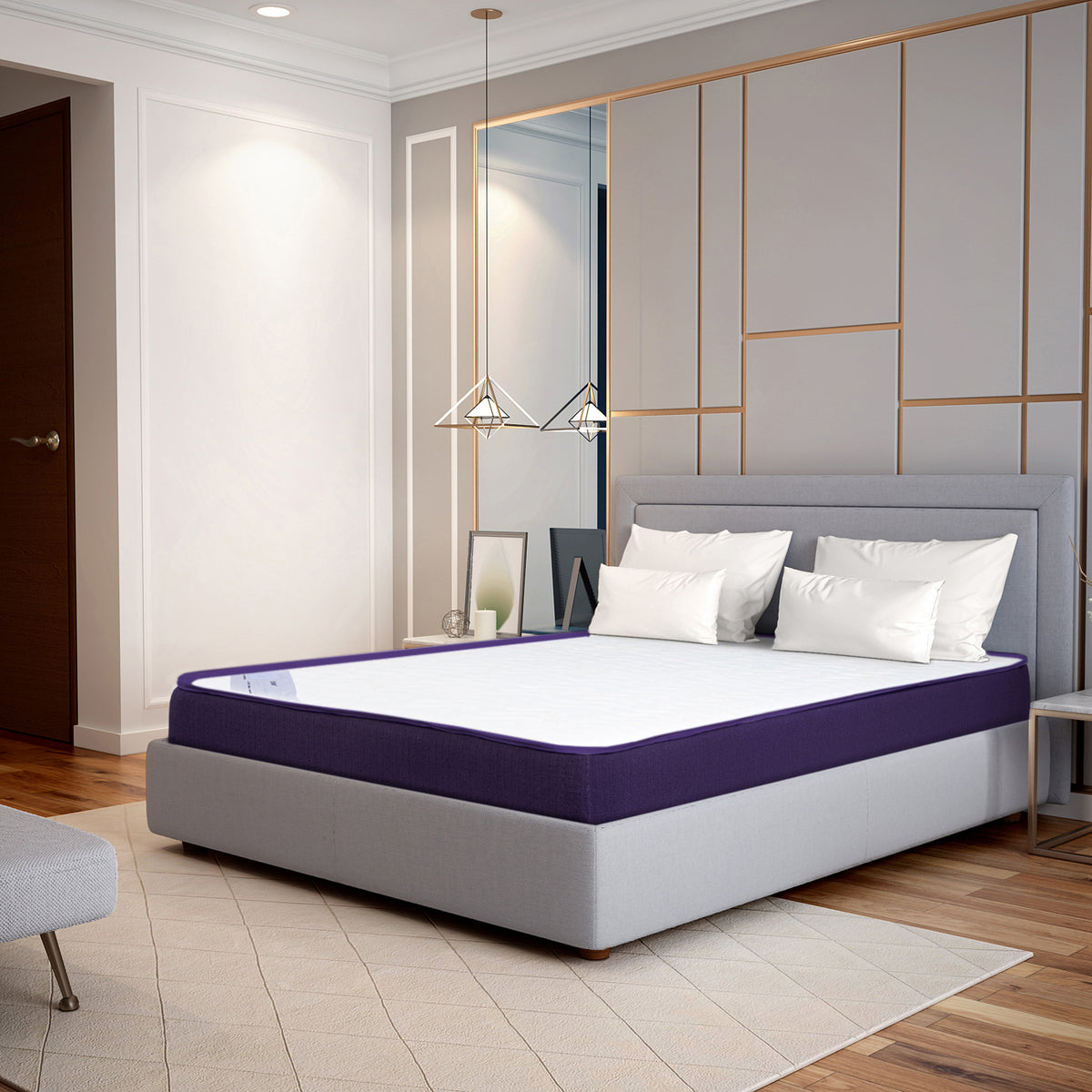 Orthopedic Memory Foam Mattress in India Hush Bedding